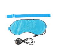 GANAZONO 1pc USB Eye Mask for Comfortable Eye Care Blocks Light for Napping Relaxation and Stress Relief Blue