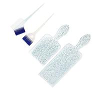 GANAZONO 1Set Hair Color Dye Tool Hairdressing Highlighting Board Brush for Easy Coloring for Salon Home Use for Highlights Root Touch Up Long Thick Hair