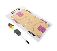 GANAZONO 1Set Magnetic Basketball Double Sided Dry Erase Clipboard for Durable Strategy Board for Match Analysis and Player Instructions for Basketball