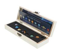 GANAZONO 1Set Planets Educational Ornaments Decor for Space Decor Learning Collective Planet Figurines for Bedrooms Classrooms Space Parties