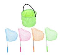 GANAZONO 1Set Practical Butterflies Net Telescopic Insect Fishing Nets for Durable and Stainless Steel for Catching Butterflies and Insects Easy to Use for School
