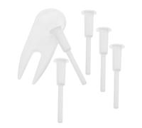 GANAZONO 1Set Yoga Ball Plug Replacement Kit with Air Stopper Lightweight Adapters for Fitness Exercise Balls Jumping Horses and Inflatable Equipment
