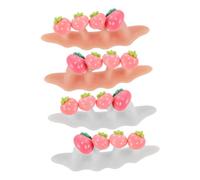 GANAZONO 2 Sets Nail Toe Separator Toe Separators Foot Care Tools Pedicure Tools Silicone Plastic