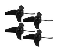 GANAZONO 2 Sets Plastic Propellers for Rc Plane Model Airplanes, Lightweight Replacement Spare Parts with Precise Compatibility, for Rc Plane Building and DIY Maintenance