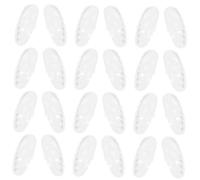 GANAZONO 20 Pairs Glasses Nose Pads Glasses Nose Pad Replacement Nasal Transparent