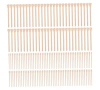 GANAZONO 200pcs Wooden Wax Applicator Sticks 88x6.5mm 125x16mm Sizes Reusable Waxing Tools for Hair Removal Multi-Function Depilatory Spatulas for Home and Salon Use