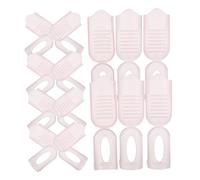 GANAZONO 20pcs Adjustable Nail Polish Removal Clips for Effortless Gel Polish Soak Off Secure Fit UV Nail Gel Remover Tool with Stable Card Slot Design for All Finger