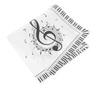 GANAZONO 20pcs Music Note Shaped Disposable Napkins for Parties Sturdy Paper Tissues Enhance Birthday Celebrations Quick Cleanup Hygienic Tableware for Music Themed Events