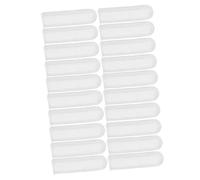 GANAZONO 20pcs Silicone Ear Spoon Covers Soft Ear Wax Removal Tips Reusable Cleaning Accessories Comfortable and Safe Silicone Sleeves Fit for Wax Tools