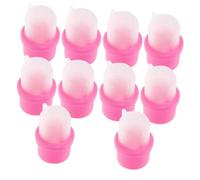 GANAZONO 20pcs Silicone Nail Polish Soaker Remover Wraps for Quick Gel Removal Effortless Finger Nail Polish Tool for Fashionable Manicure