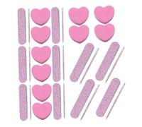 GANAZONO 20sets Complete Nail Art Tool Kit Manicure Tools Buffers Files Strips for Nail Art Design