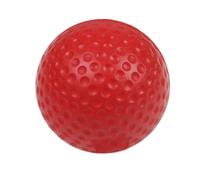 GANAZONO 22pcs Red Hollow Non-porous Golf Practice Balls Lightweight Indoor Training Aids Safe for Furniture and People