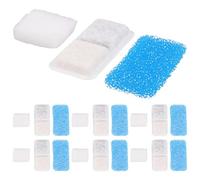 GANAZONO 24pcs Cat Fountain Pre-filter Sponges Replacement Kit for Automatic Cat Water Dispenser Efficient Filtration Sponge Filters for Cleaner Pet Drinking Water Compatible with Various