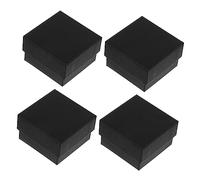 GANAZONO 24pcs Kraft Paper Jewelry Boxes Wrapping Box Jewelry Case for Earrings and Rings for Trinket Storage