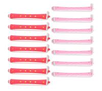 GANAZONO 24pcs Plastic Perm Rods Hair Curling Rollers Set Pin for Women Universal No Heat Cold Perm Rods for Salon and Home Hair Styling