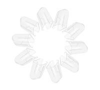 GANAZONO 24Pcs Portable Toothbrush Head Covers Travel Friendly Caps for Hygiene Protection Dust Prevention Compatible with Various Toothbrush Models for Daily Use and Travel