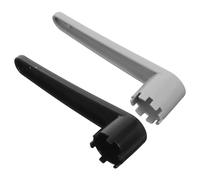 GANAZONO 2PCS Air Valve Wrench Spanner for Inflatable Kayak Dinghy Canoe Rafts Rapid Inflation Release Tool with Safety Lever Compact Repair Wrench for Sup and Boats Gray and Black