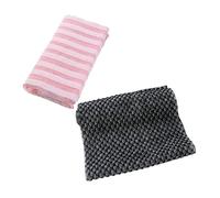 GANAZONO 2pcs Bath Exfoliating Towel Soft Body Skin Cleaning Scrubbers for Home Use Shower Cleaner Comfortable Random Style