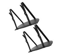GANAZONO 2pcs Black Hanging Armrest Support for Massage Table with Soft Sponge Cushion, Arm Sling Attachment for Facial Salon and Therapy Bed Accessories