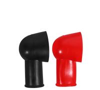 GANAZONO 2pcs Car Battery Terminal Covers Insulating Caps Positive Negative Battery Terminal Protector Kit for Automotive and Marine Use