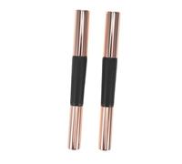 GANAZONO 2PCS Double Ended Silicone Makeup Brush with Cap Soft Portable Lipstick and Concealer Applicator for Travel and Daily Touch-ups Compact Mini Beauty Tool for Versatile Lip and Face