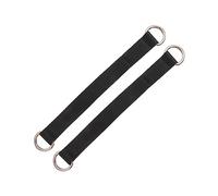 GANAZONO 2pcs Exercise Hanging Belts for Forearm Strength Multi Functional Gymnastic Ring Straps Portable Training Straps for Grip Enhancement for Home Gym Workouts