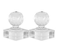 GANAZONO 2Pcs Eyeshadow Pressing Stamper Set Square Eyeshadow Platen Tool for Powder Makeup Pressing and Blush Application Cosmetics Press Tool for Refills