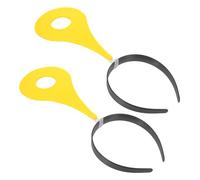 GANAZONO 2pcs Funny Yellow Bolt Headband for Halloween Carnival Party Cosplay Photo Booth Accessories Lightweight Versatile Hairbands for Women and Adults