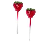 GANAZONO 2pcs Glass Self Watering Globes Automatic Plant Waterer Indoor Outdoor Irrigation Tool for Consistent Hydration Glass Automatic Watering Spike for Home Office Balcony Gardens