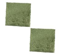 GANAZONO 2Pcs Green Artificial Moss Mats for Reptiles Tortoise Carpets Moisturizing Non-abrasive Crawling Pads Suitable for Snakes Lizards Turtles