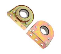 GANAZONO 2pcs Greenhouse Ventilation Bearing Housing Kit Heavy-duty Iron Pulley Wheel Parts for Fan Shaft Support Compatibility for Agricultural Machinery Maintenance