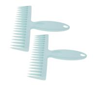 GANAZONO 2pcs Hair Removal Comb and Broom Cleaning Hair Comb Long Handle Multi-function Floor Broom Clean Tool for Pet and Dust Removal at Home