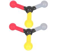 GANAZONO 2Pcs Hand-eye Coordination Trainer Sticks for Reaction Speed and Reflex Training Multi-color Ergonomic Catching Tool for Sports Warm-up and Hand Skill Exercise