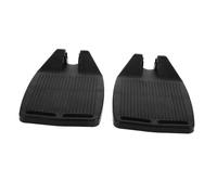 GANAZONO 2pcs Heavy Duty Wheelchair Foot Rest Plates Elevating Footrests for Enhanced Support Easy to Install Folding Design for Comfortable Mobility