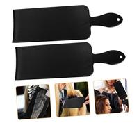 GANAZONO 2pcs Highlight Comb Face Mask for Hairdressing Hair Coloring Tool Professional Hair Tint Dyeing Board Bangs Mask Smart Weave