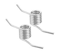 GANAZONO 2pcs Horizontal Hydraulic Jack Handle Spring Replacement Iron Floor Jack Return Spring for Easy Operation