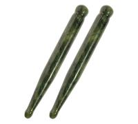 GANAZONO 2pcs Jade Gua Sha Tools for Face Eye Massages Natural Xiuyan Muscle Pain Relief