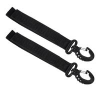 GANAZONO 2pcs Kayak Paddle Rope Hooks Nylon Safety Lanyard Elastic Straps for Kayaking Canoeing Fishing Accessories
