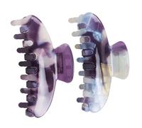 GANAZONO 2pcs Large Hair Claw Clips for Thick Hair Women Bathing Face Washing Messy Bun