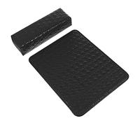 GANAZONO 2pcs Leather Manicure Hand Pillow Cushion for Nail Art Hand Rests for Nail Salon Use Leather Pillow for Comfortable Manicure Mat