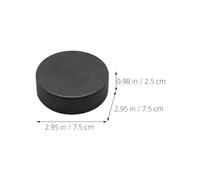 GANAZONO 2Pcs Lightweight Ice Hockey Puck for Training Durable PU Material for Precise Shots for Players Teams Sports