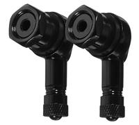 GANAZONO 2pcs Motorcycle Tyre Valve Stem Caps Durable Dirt Caps for Compatibility Sleek Design for Motorbike Appearance Reliable and Easy to Use Tyre Valve Covers