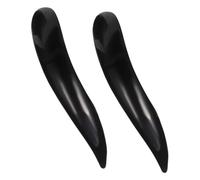 GANAZONO 2pcs Natural Horn Acupuncture Massage Pen Deep Tissue Trigger Point Tool for Neck Back Foot Ergonomic Chinese Gua Sha Scraping Stick for Precise Acupressure and Enhanced Skincare