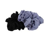 GANAZONO 2pcs Oversized Large Scrunchies for Women Soft Jumbo Fabric Hair Bands for Thick Hair and Volume Boost for Sleep and Styling