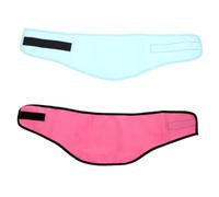 GANAZONO 2Pcs Pet Cooling Bandanas Breathable Summer Dog Scarves with Heat-absorbing Fabric Skin-friendly Cooling Collars for Outdoor Walks and Sports No Water Electricity Needed