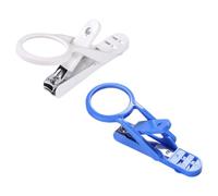 GANAZONO 2Pcs Portable Nail Clippers with Magnifying Glass for Pets for Hamsters Hedgehogs Rabbits and Guinea Pigs Design for Comfortable Nail Care