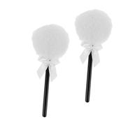 GANAZONO 2Pcs Powder Puff Makeup Sponge for Face Body Gentle Application Versatile Use Easy to Wand Design for Smooth Foundation Dusting Powder
