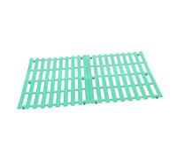 GANAZONO 2pcs Rabbit Cage Mat Durable Plastic Bunny Foot Pads High Strength Animal Cushion for Indoor Use Easy Clean Floor Liner for Guinea Pigs Rabbits
