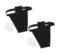 GANAZONO 2pcs Reusable Female Dog Diapers Washable Puppy Nappies for Heat Cycle Soft Protective Season Pants for Female Dogs Adjustable Fit Preventing Unwanted Contact and Odor Easy to