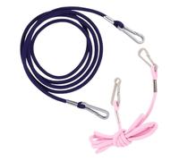 GANAZONO 2Pcs Ski Mitten Clips Glove Leash Adjustable String for Winter Snow Sports Gloves Holder Prevent Loss